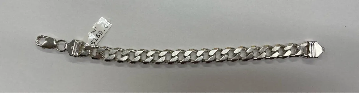 Mens silver 925 braclet - Image 1