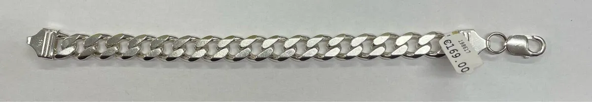 Mens silver 925 braclet - Image 2