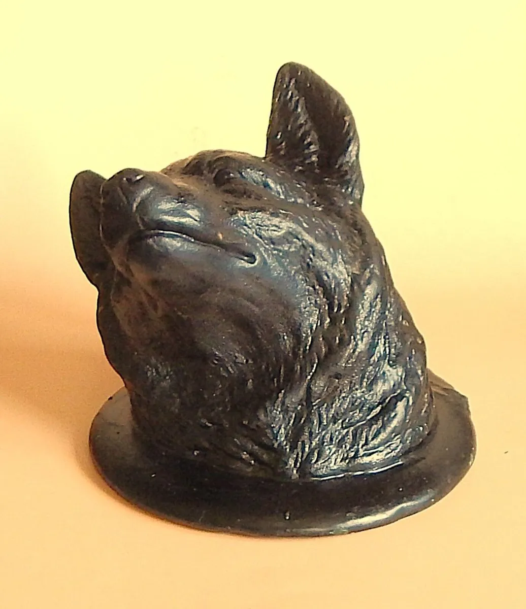 Small Vintage Terracotta Model of Animal Head - Image 4