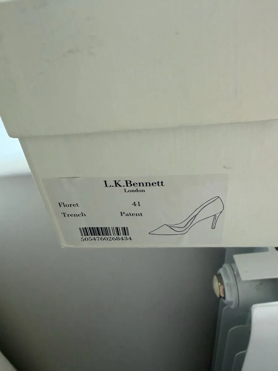 LK Bennett Nude Court Shoe - Image 4
