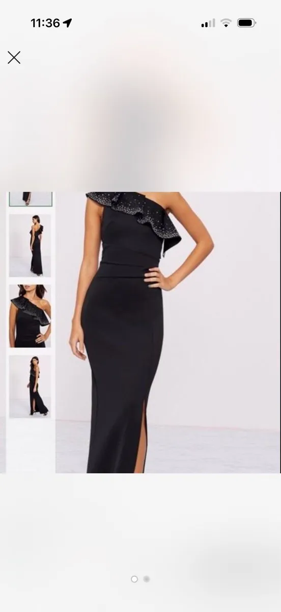 Lipsy black dress - stunning on - Image 1