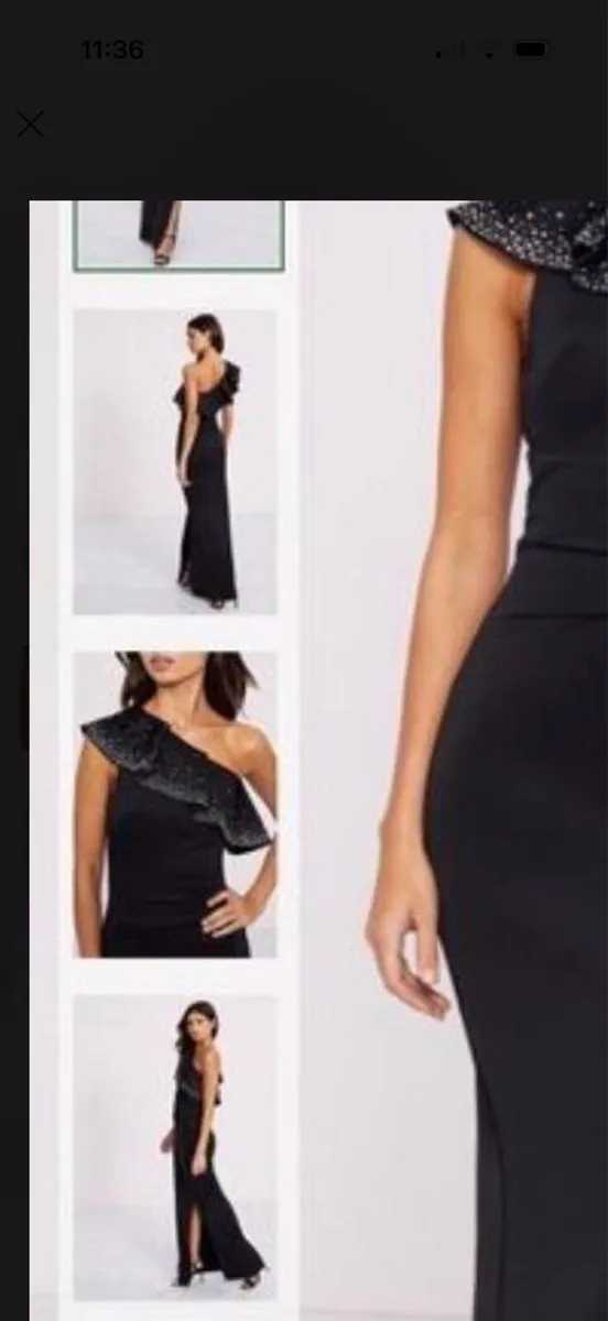 Lipsy black dress - stunning on - Image 2