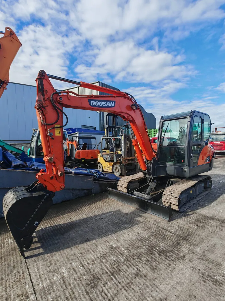 For Sale: 2020 Doosan DX60 Excavator - Image 1