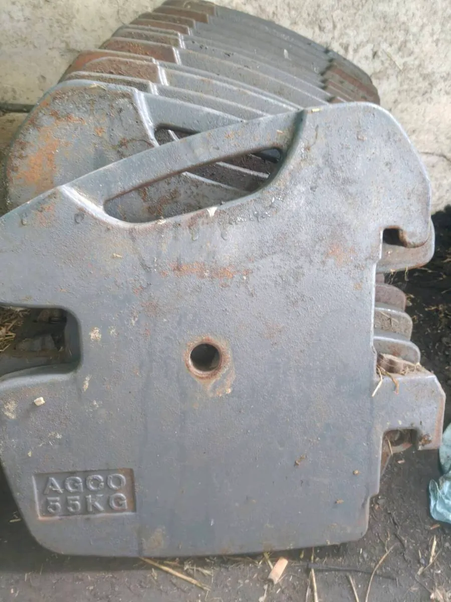 Agco 55kg wafer weights