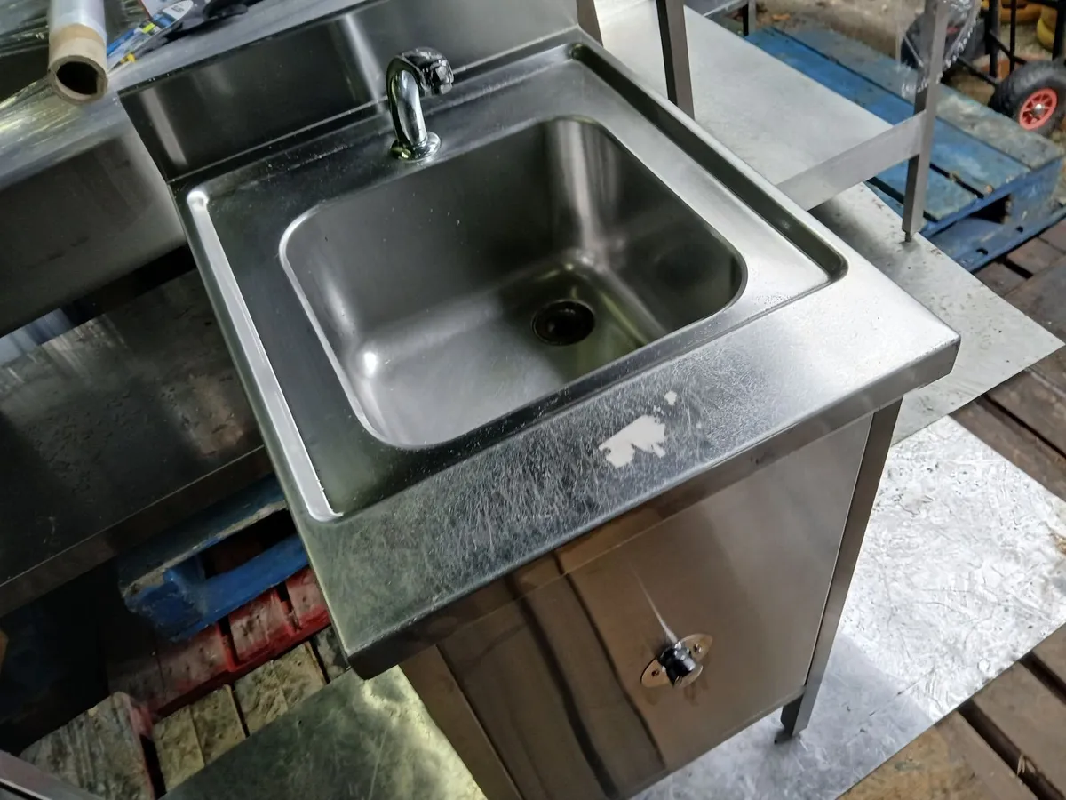 Staneless steel cabbinet sink unit complete - Image 2