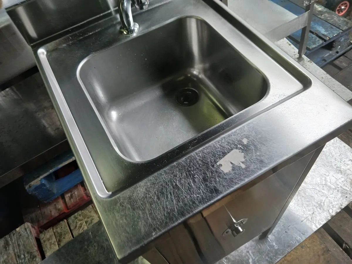 Staneless steel cabbinet sink unit complete - Image 3