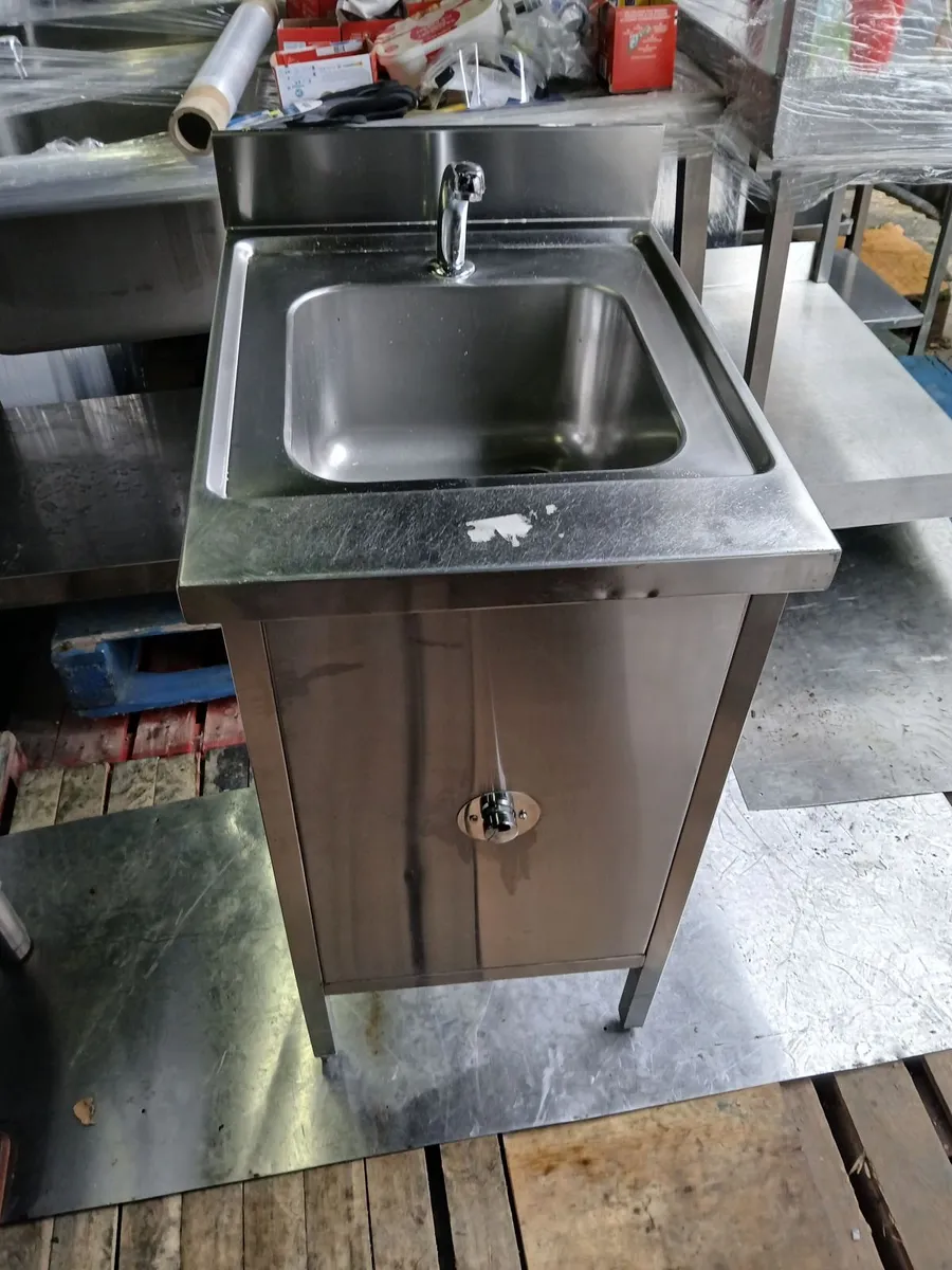 Staneless steel cabbinet sink unit complete - Image 4