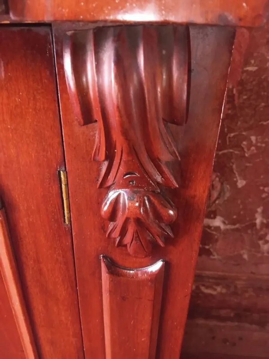 Victorian mahogany Bookcase - Image 4