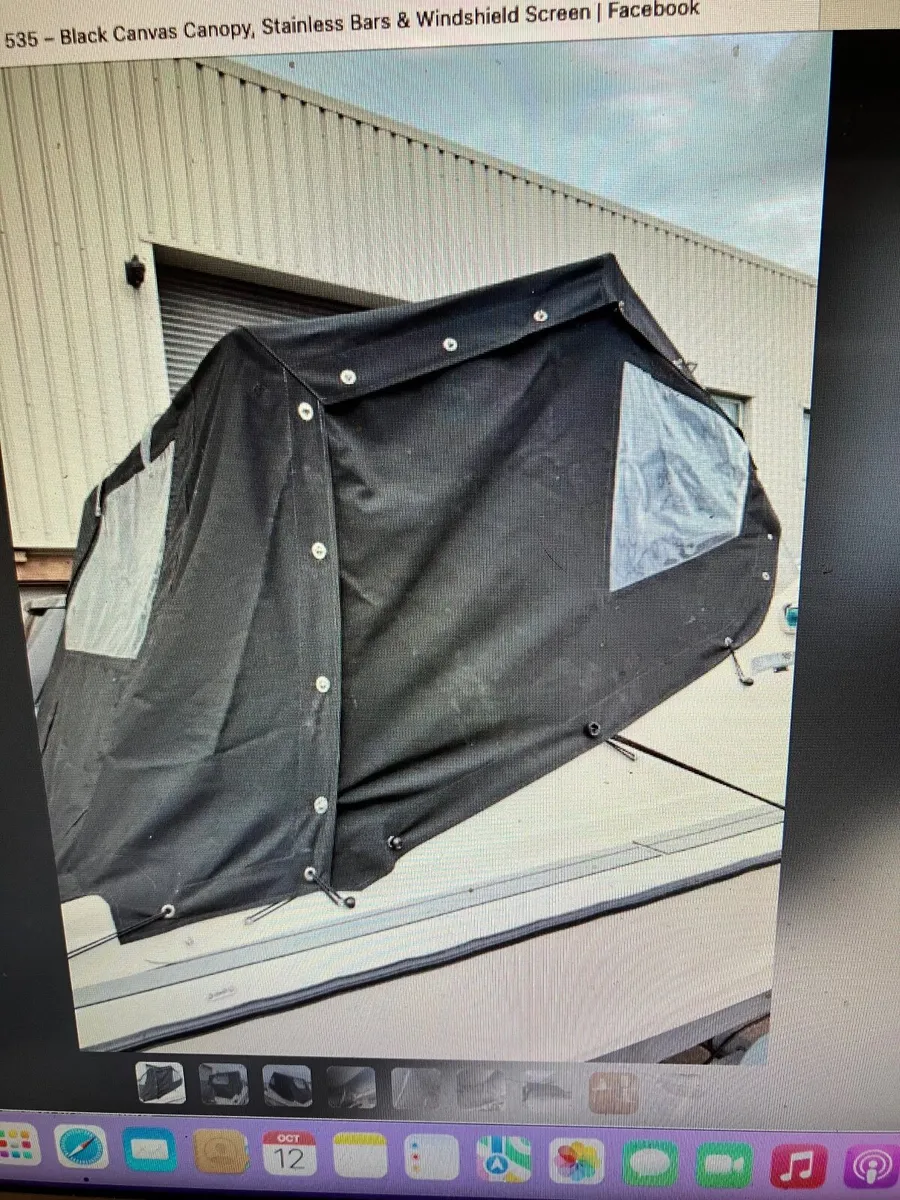 HOOD AND TONNEAU COVER FOR SHETLAND 535 BOAT - Image 2