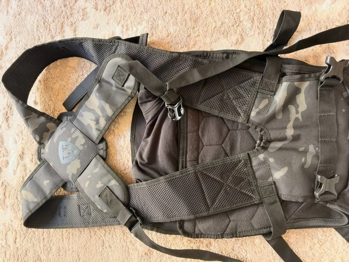 Tactical Baby Gear Carrier  Black Camo - Image 3