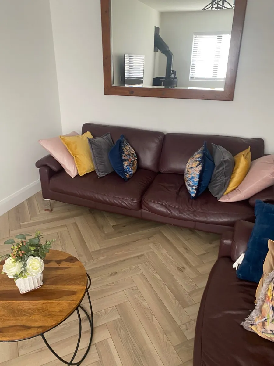 Leather Couches Gautier Brand - Image 1