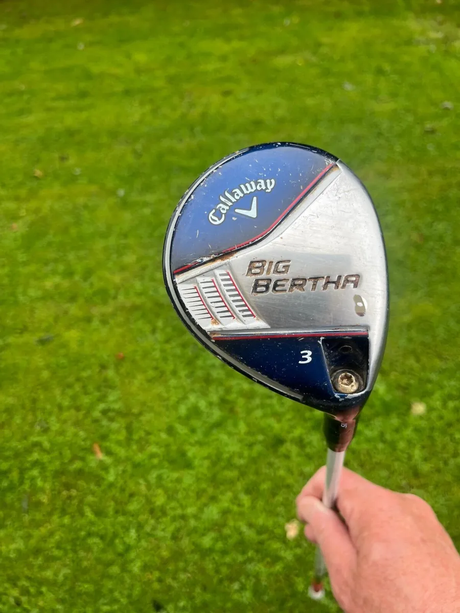 Callaway Big Bertha  3 wood 15 degrees - Image 1