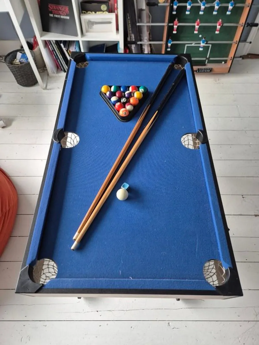 Multi games / pool table foldable - Image 1