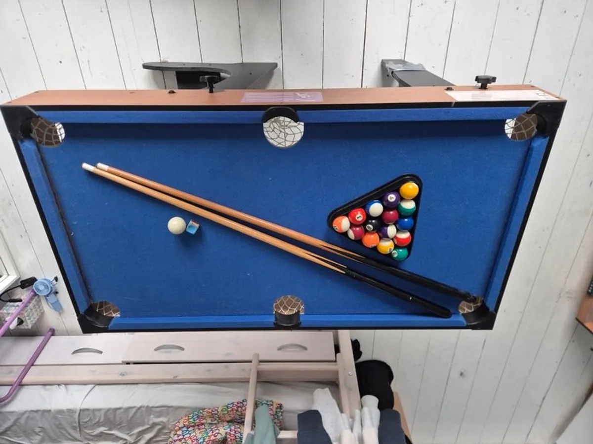 Multi games / pool table foldable - Image 2