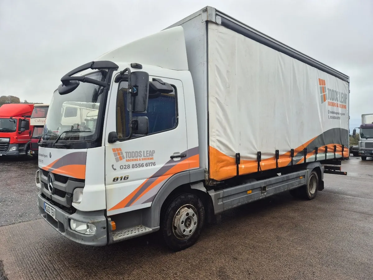 Mercedes Atego 816 20ft Tautliner - Image 1