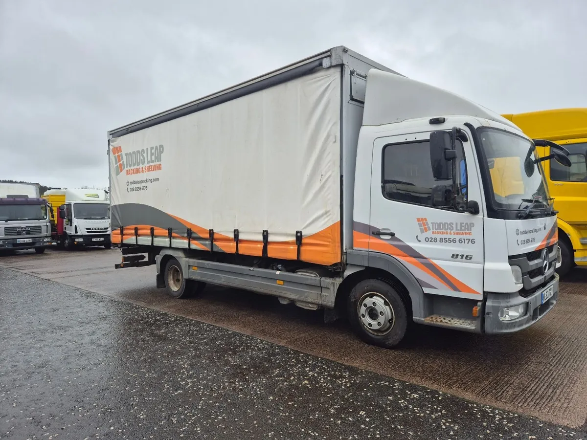 Mercedes Atego 816 20ft Tautliner - Image 2