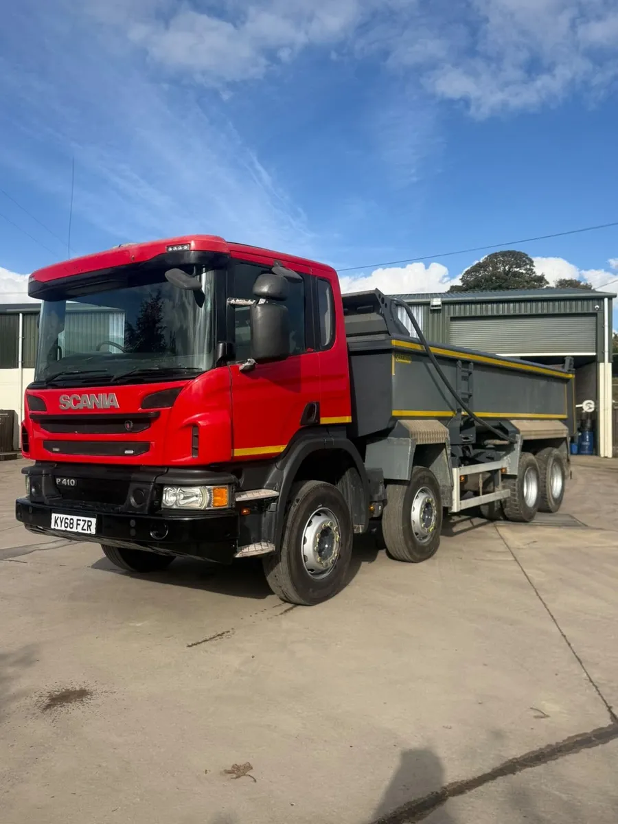 2018 Scania P410 Tipper - Image 2