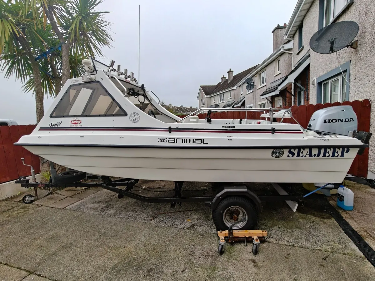 15 FT Sea Hog boat with 2024 honda 20hours - Image 3