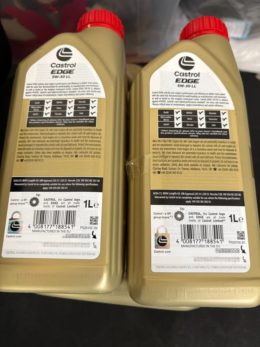 Castrol Edge 5w30 LL BMW / Porsche / VW oil - Image 3