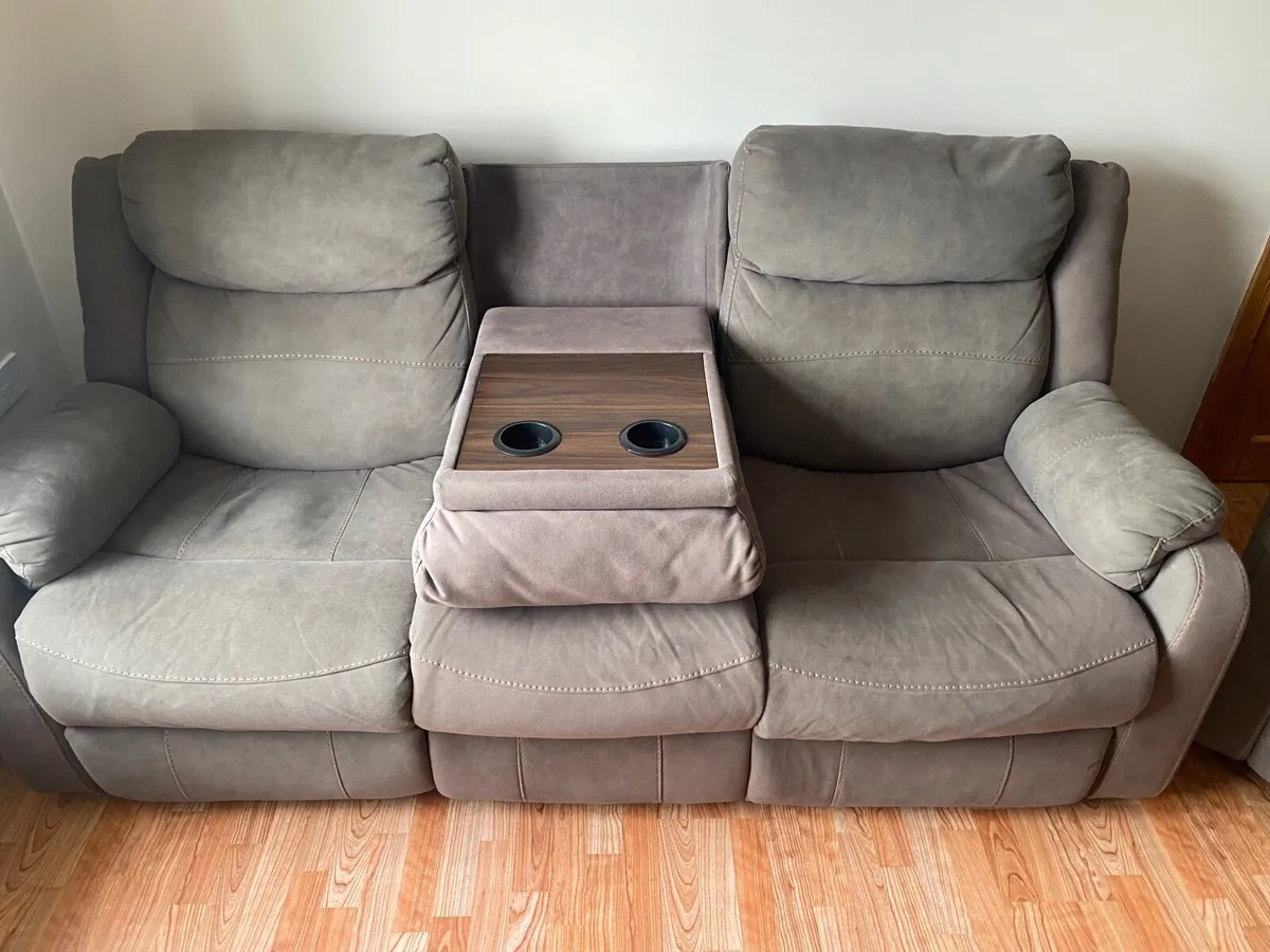 3 + 1 + 1 Reclining Sofa Set - Image 1