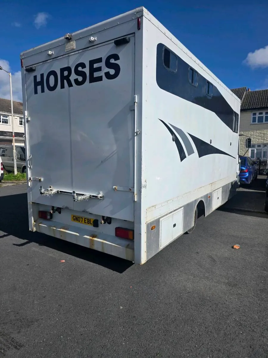 Iveco 4 horse with living - Image 1