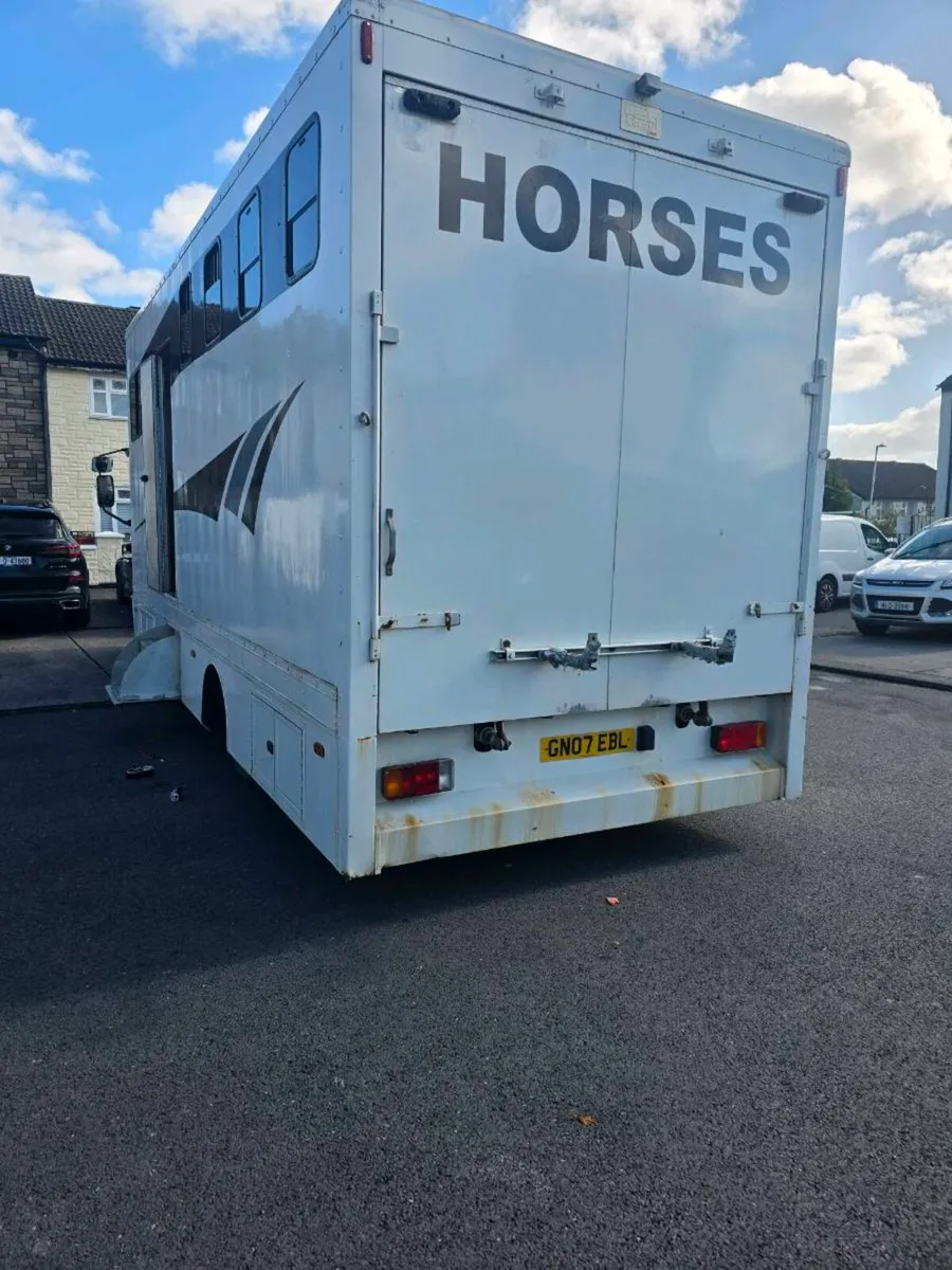 Iveco 4 horse with living - Image 4