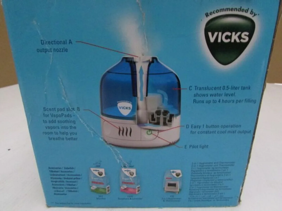 Personal Vicks Humidifier coolMist - Image 2