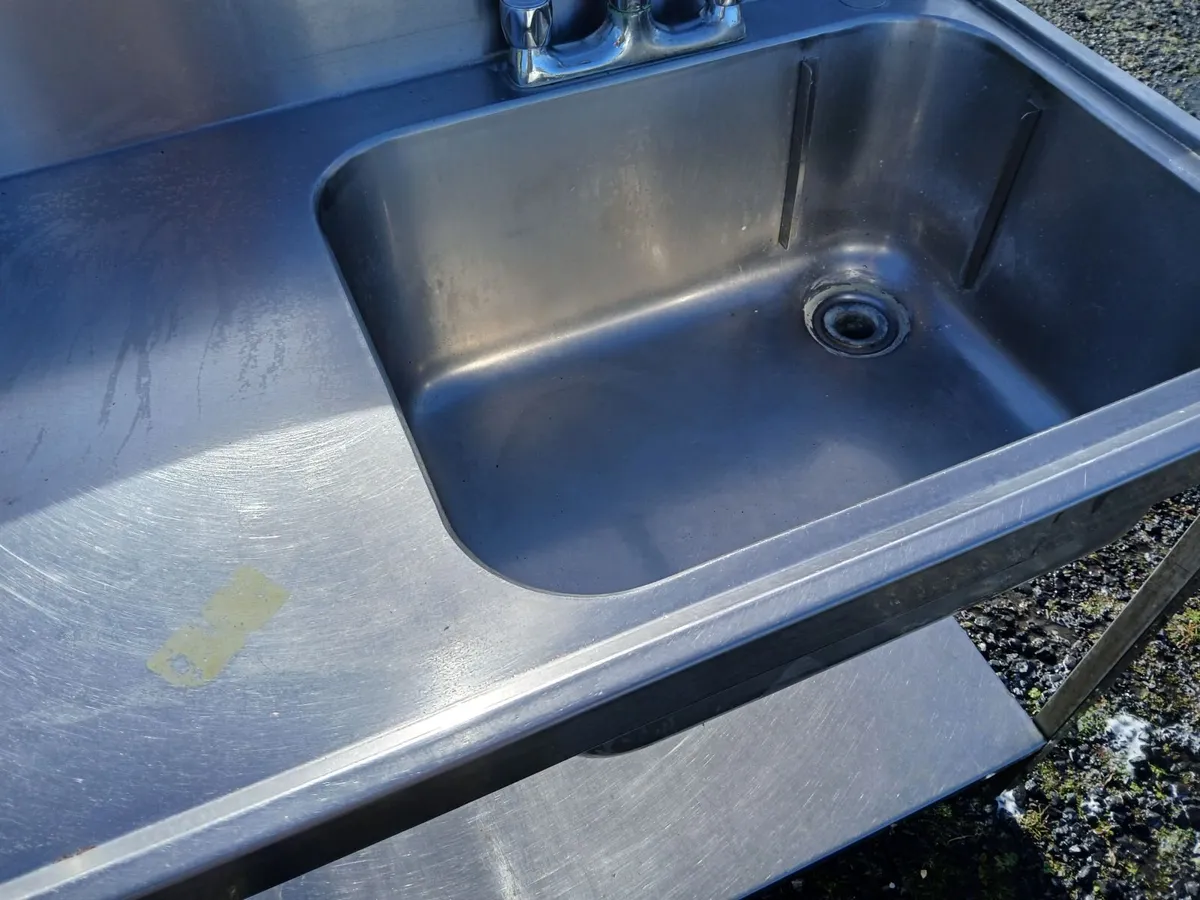 Staneless steel cabbinet sink unit complete - Image 4