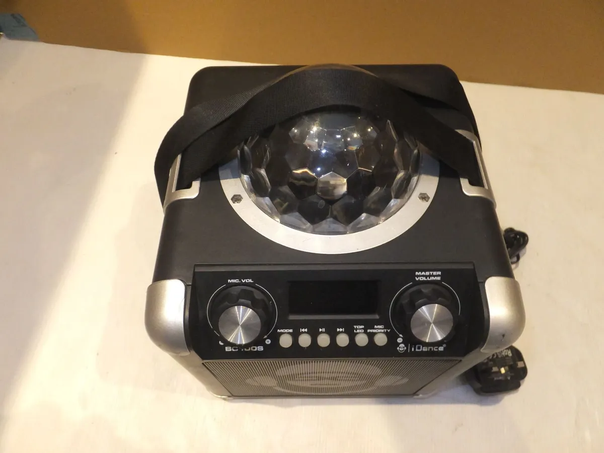 iDance Sing Cube Karaoke System with Light Show - Image 3