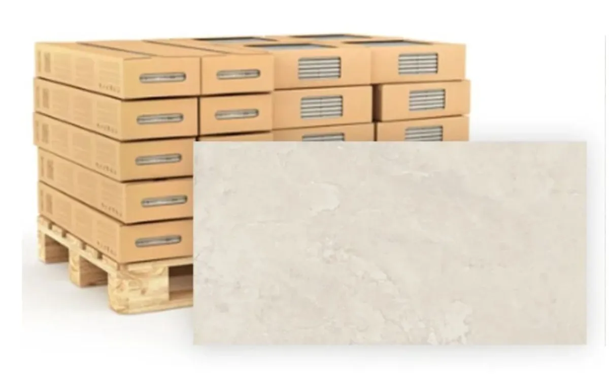 Slate Mix Cream Matt 30x60 Rectified PorcelainTile - Image 2