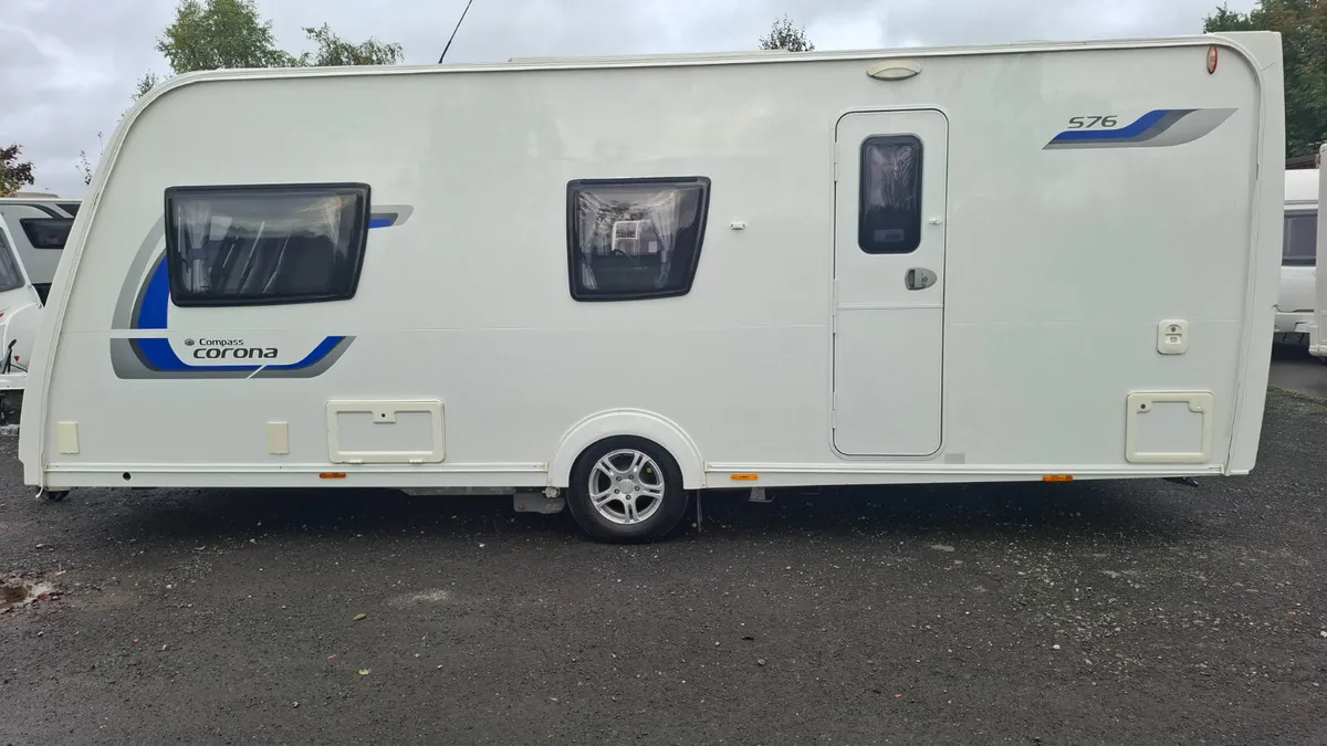 Compass Corona 576  6 Berth Caravan - Image 1