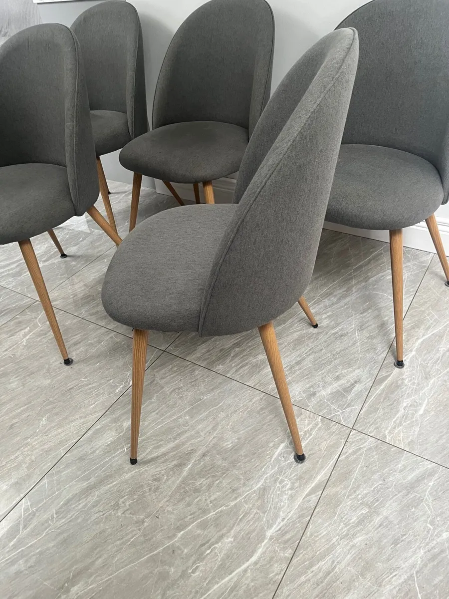 6 dining chairs - Image 2
