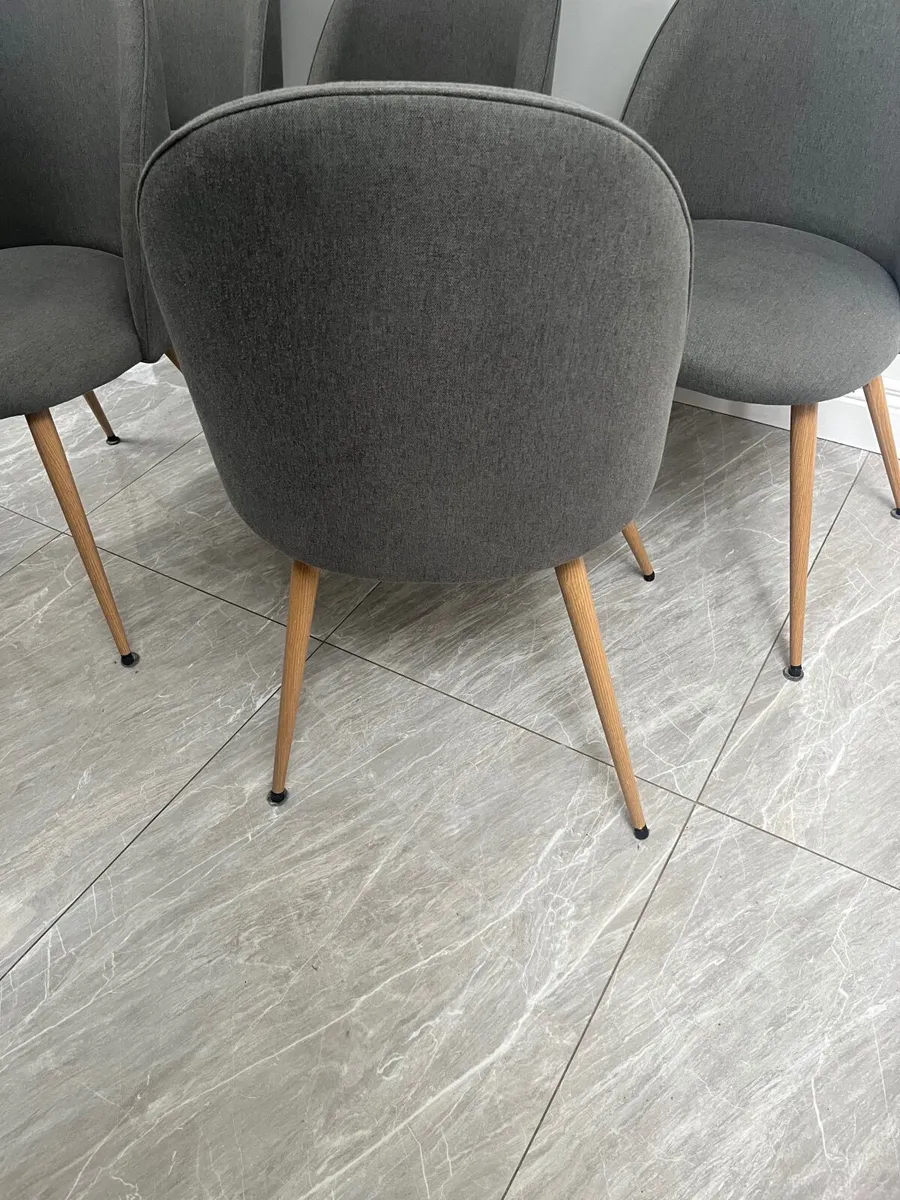 6 dining chairs - Image 3