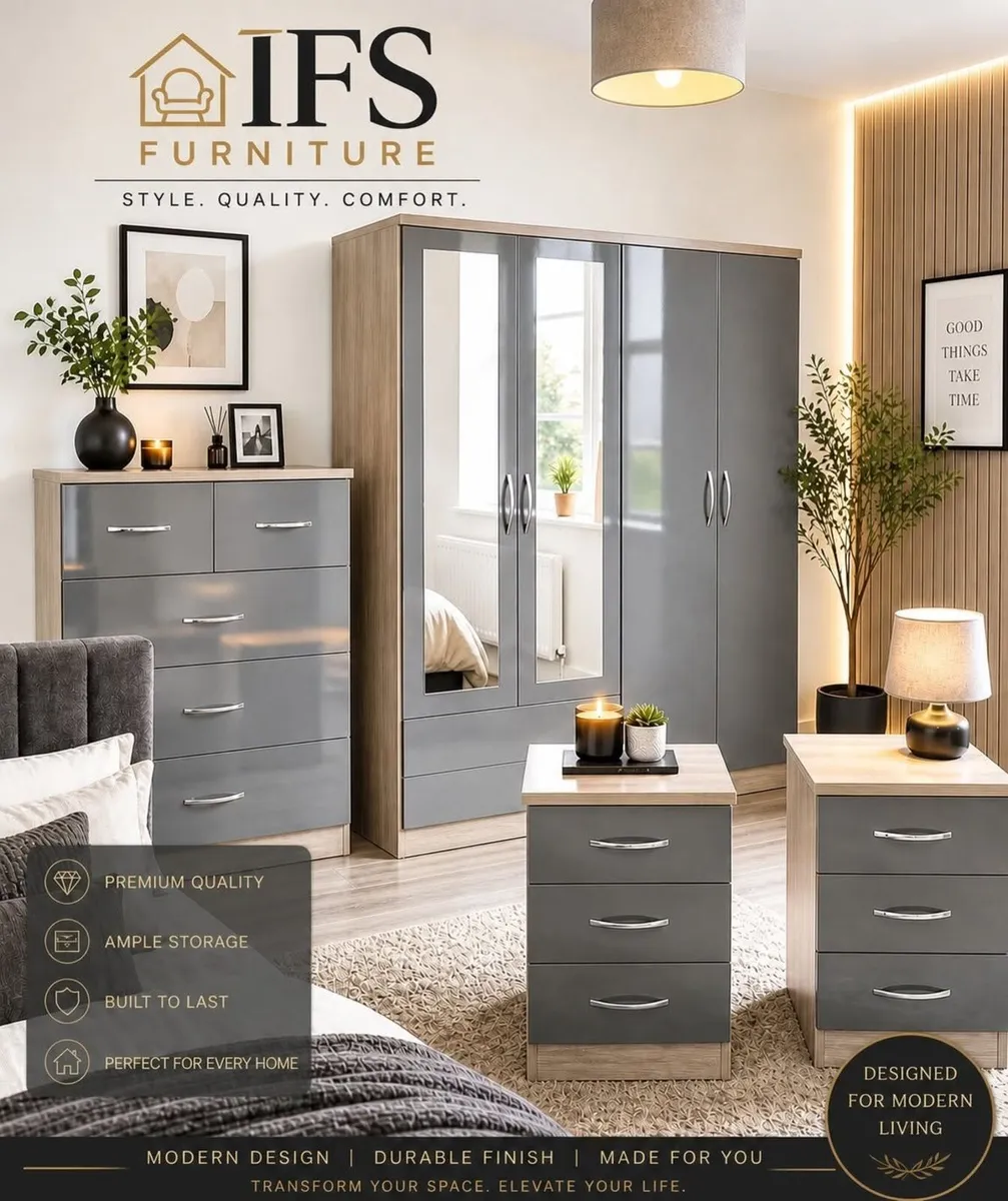 4 Piece Bedroom Set ONLY €699 - Image 1