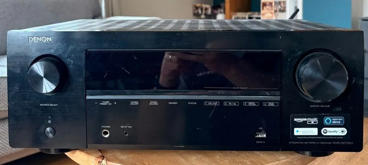 Denon AVR-X2700H Dolby Atmos Surround Sound Receiver - Image 1