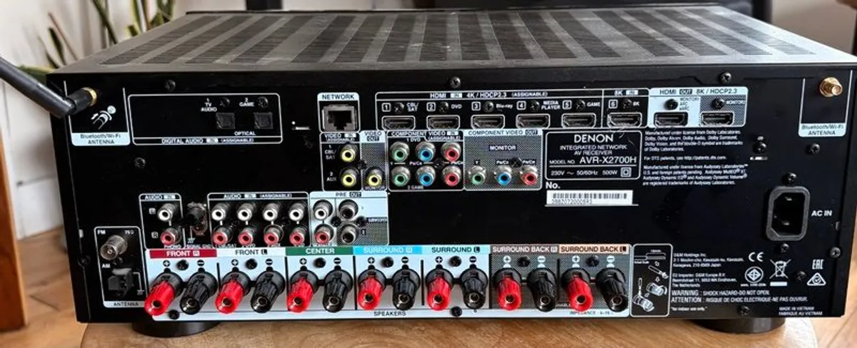 Denon AVR-X2700H Dolby Atmos Surround Sound Receiver - Image 2