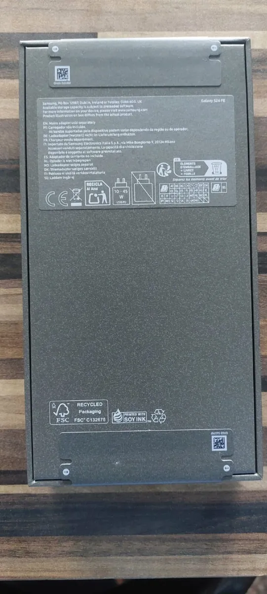New Samsung Galaxy S26 FE 128GB Graphite - Three - Image 3