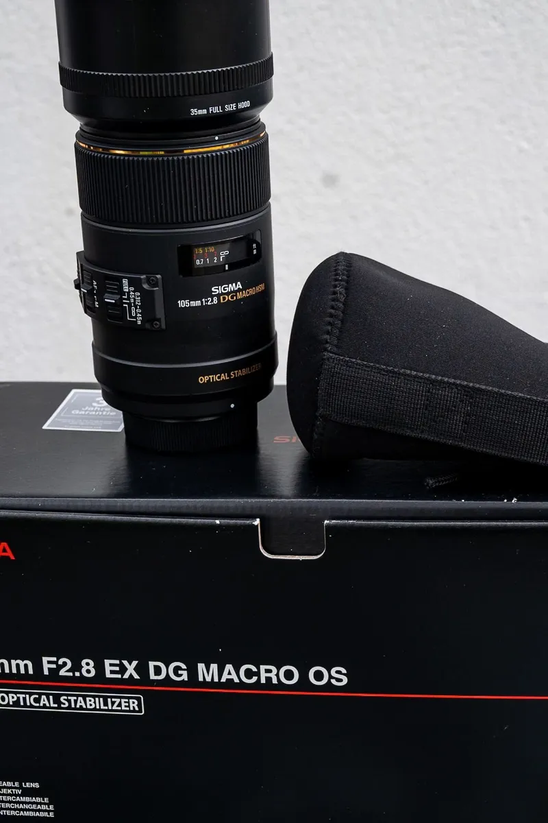 Sigma 105mm lense 1:2.8 DG MACRO HSM. - Image 3