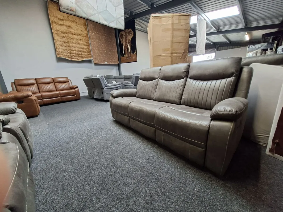 Stockton Fully Reclining Sofa Suite - Image 2