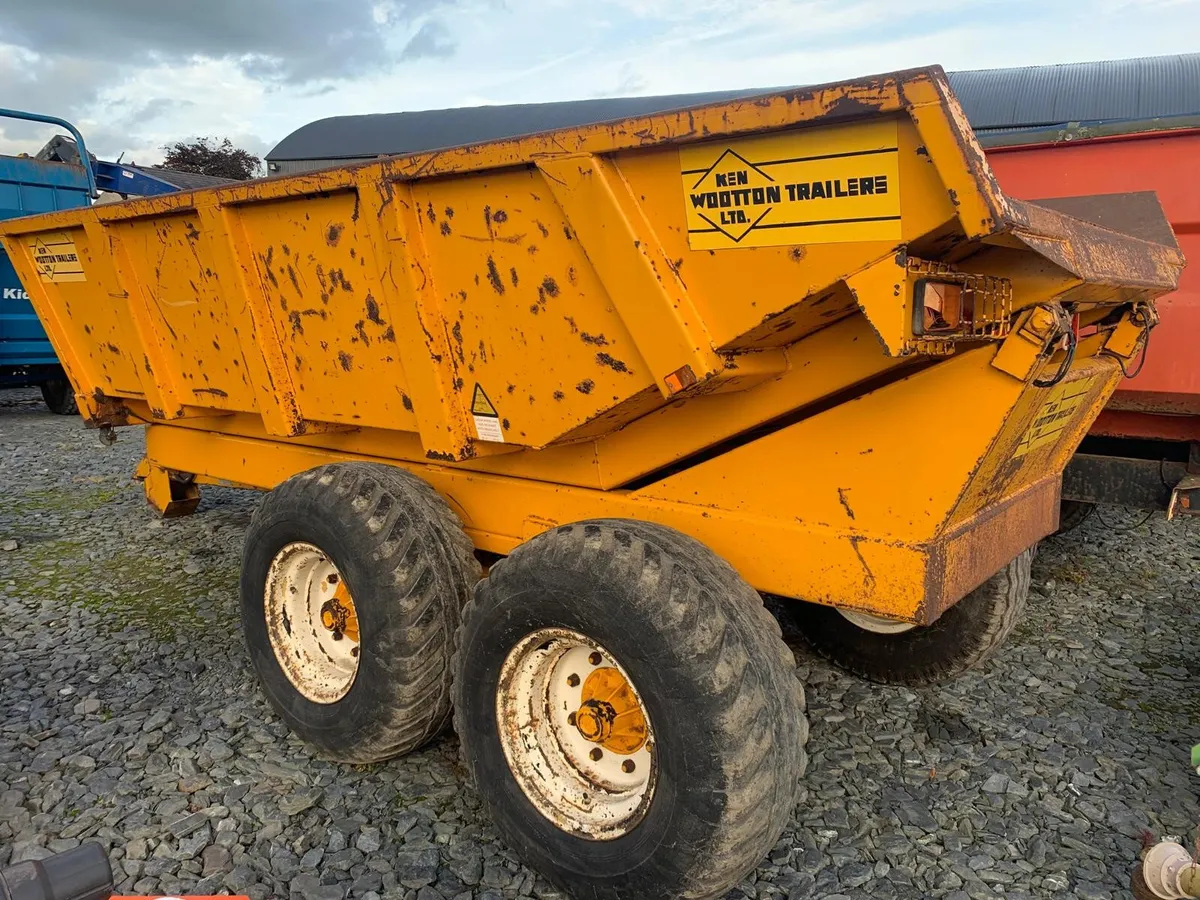 WOOTTON 10T DUMP TRAILER - Image 1