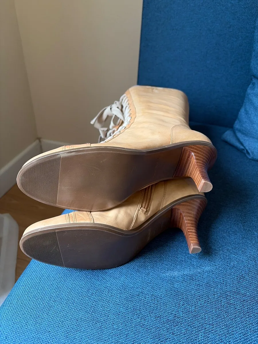 Vintage Leather Boots - Image 2