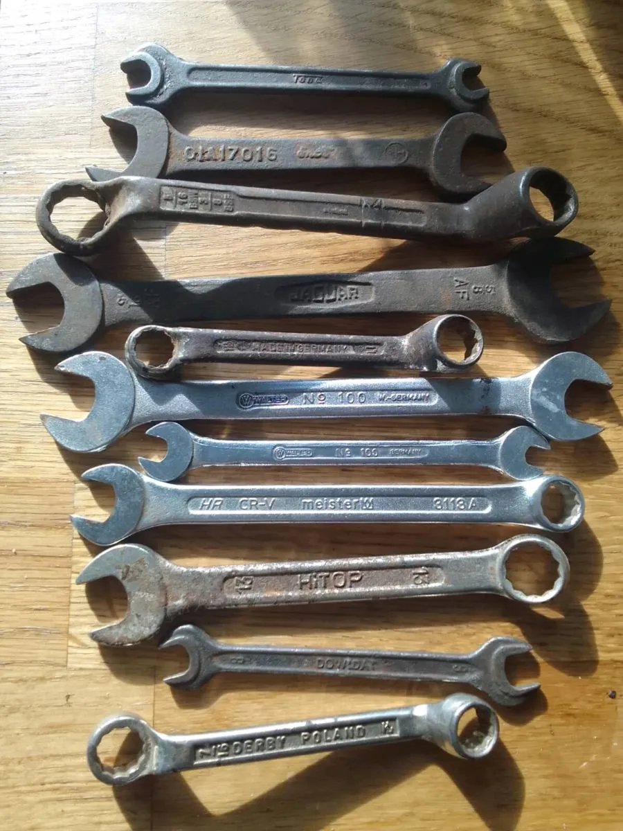 Vintage spanners jaguar ford walter king dick - Image 2