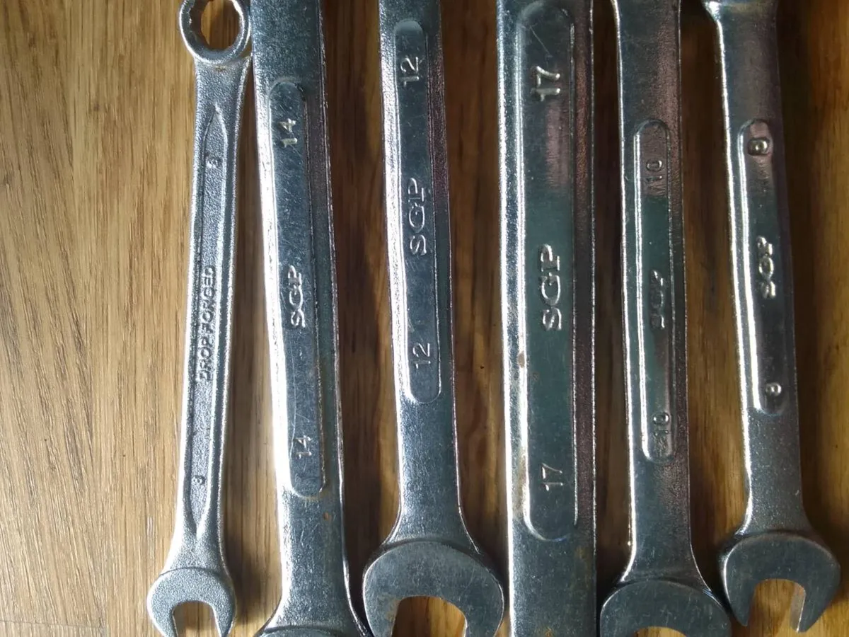 Vintage spanners jaguar ford walter king dick - Image 4