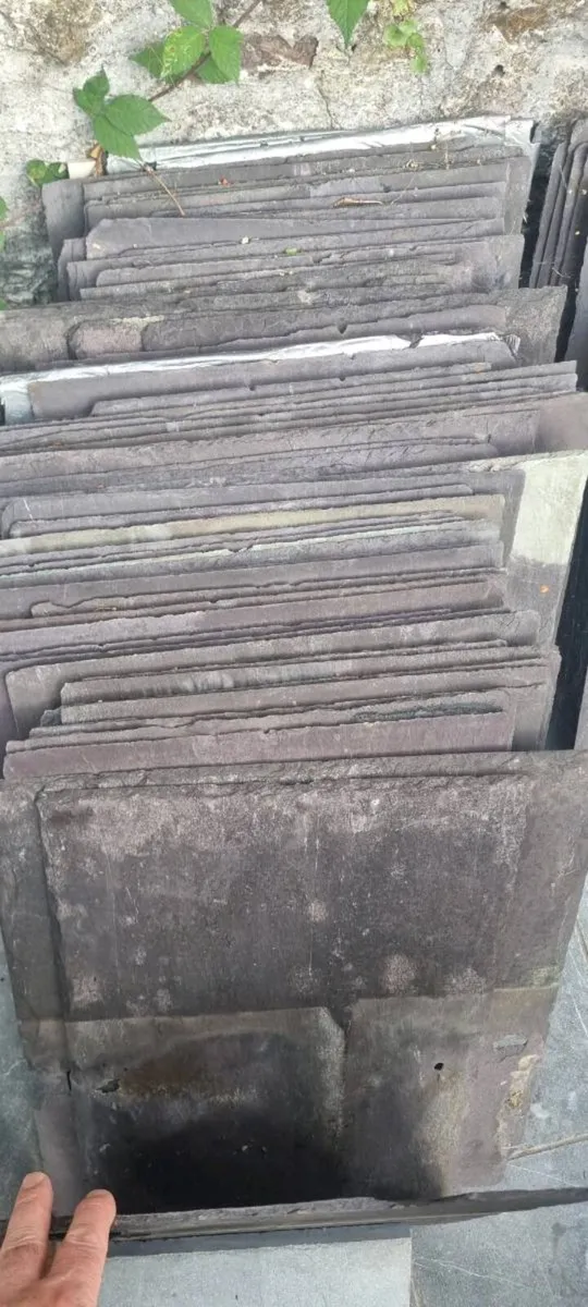 Old victorian roof slates - Image 3