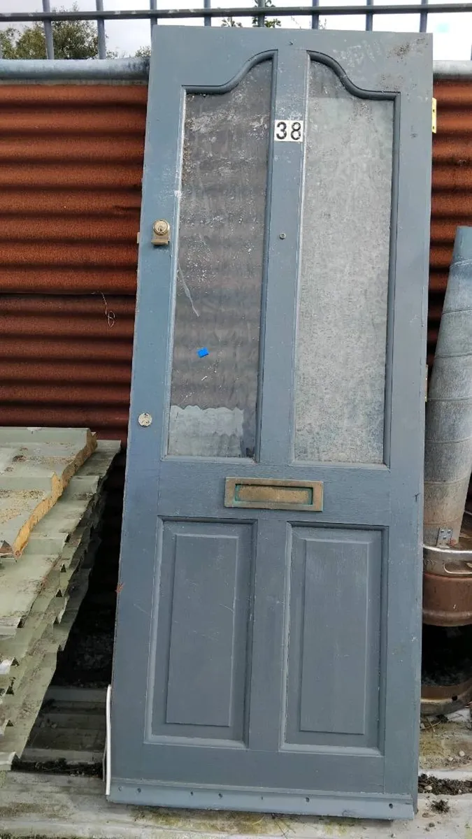 Teak door - Image 1