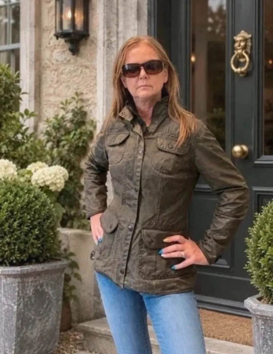 Barbour L1091 Ladies Utility Wax Jacket – UK 10 | - Image 2