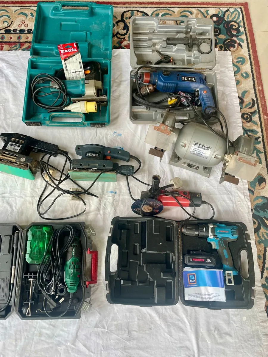 Power tools JOB LOT DECEASED ESTATE Various prices - Image 1
