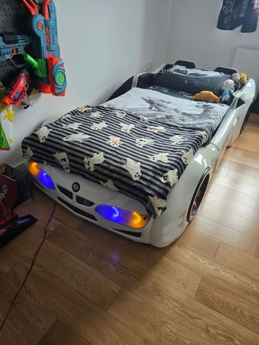 kids single car bed - Image 4