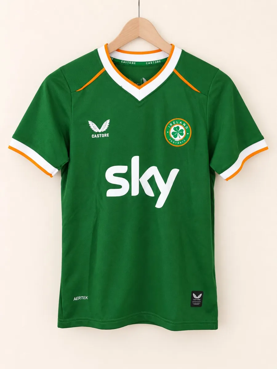 Ireland Troy Parrott kids football kit - Image 4