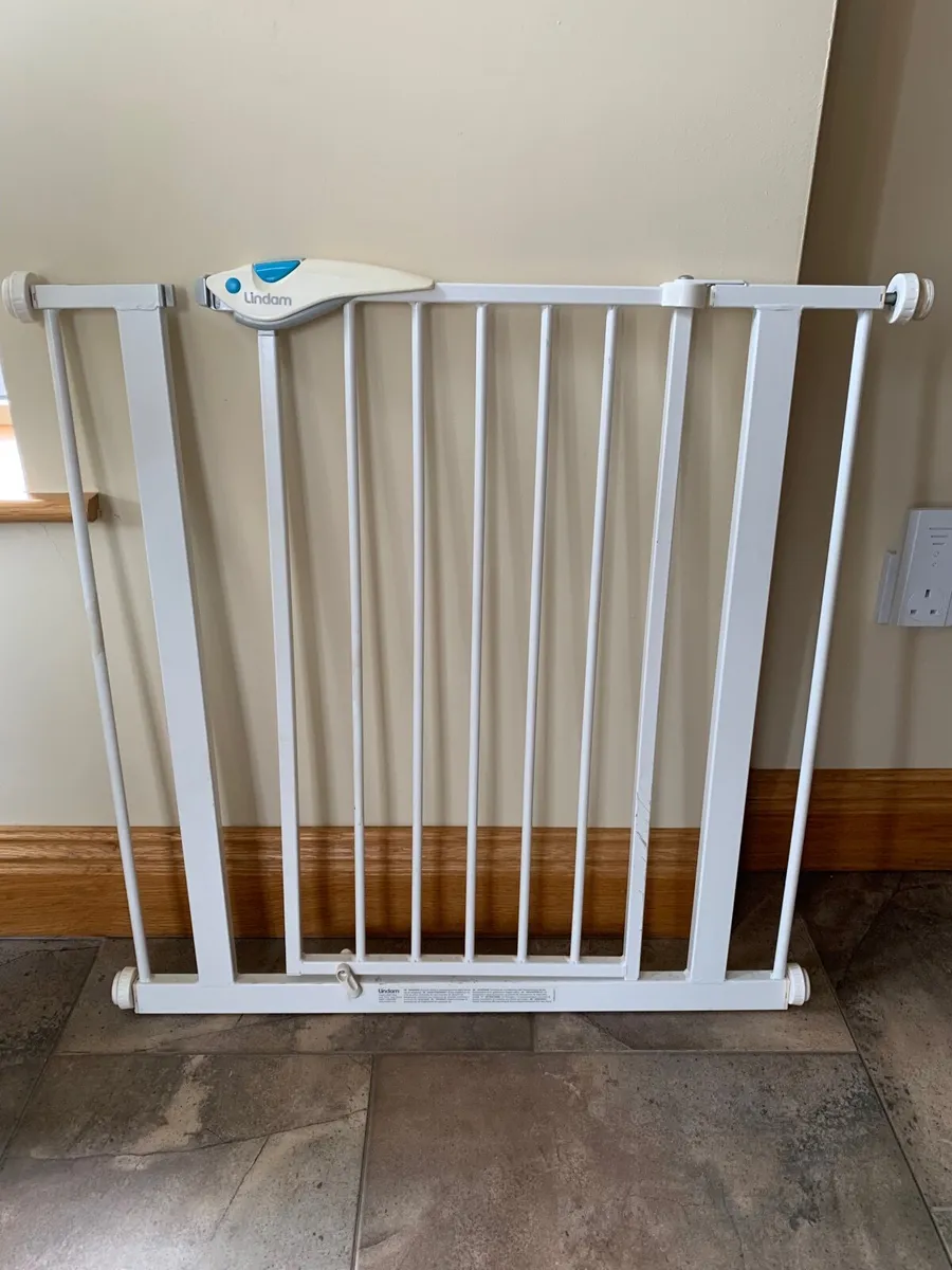 Stairs safety gate.